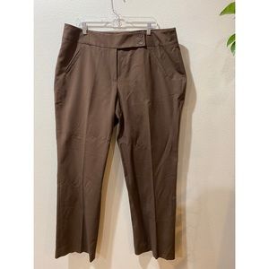 Plus size Nine West Trousers sz 18 brown